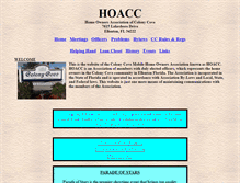 Tablet Screenshot of hoacc.org